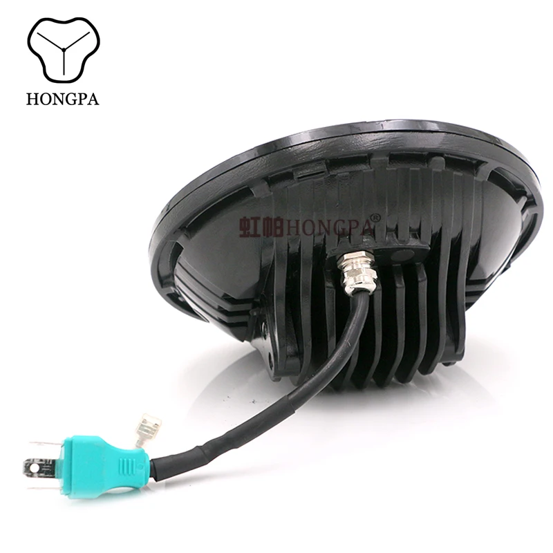 7' 60W Round Led Motorcycle Headlight Projector For Jeep Cafe Racer