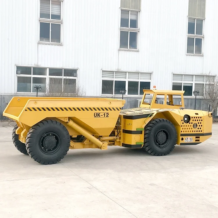 12tons Underground articulated dump mining truck for mine transportation