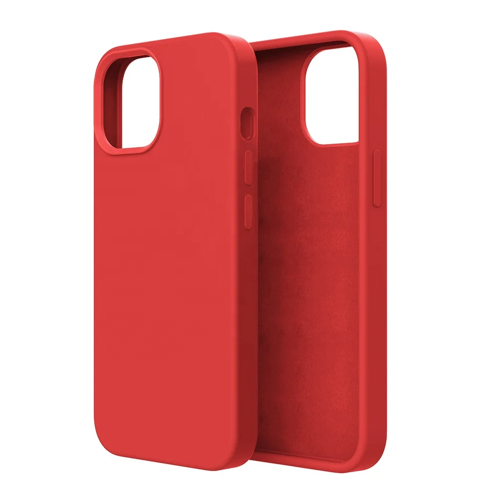 Shockproof Designed for iPhone 13 Pro Max Case Liquid Silicone Phone Case with Soft Anti-Scratch Microfiber Lining Drop Protect