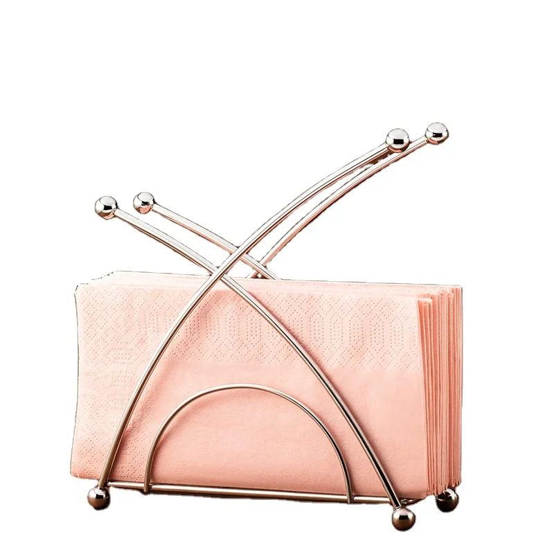 Kitchen Countertop Tissue Paper Dispenser Standing Paper Collection Napkin Holder