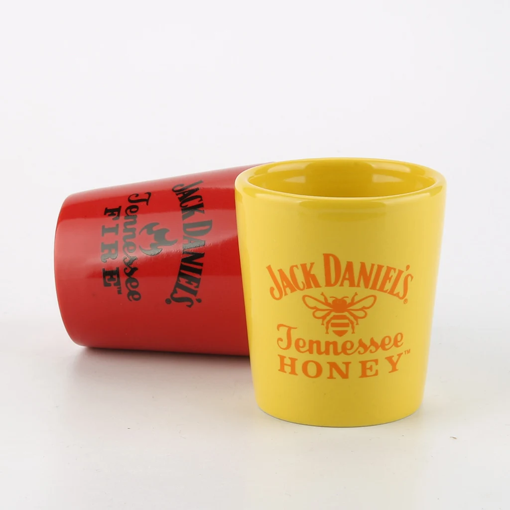 2oz Ceramic shot glass