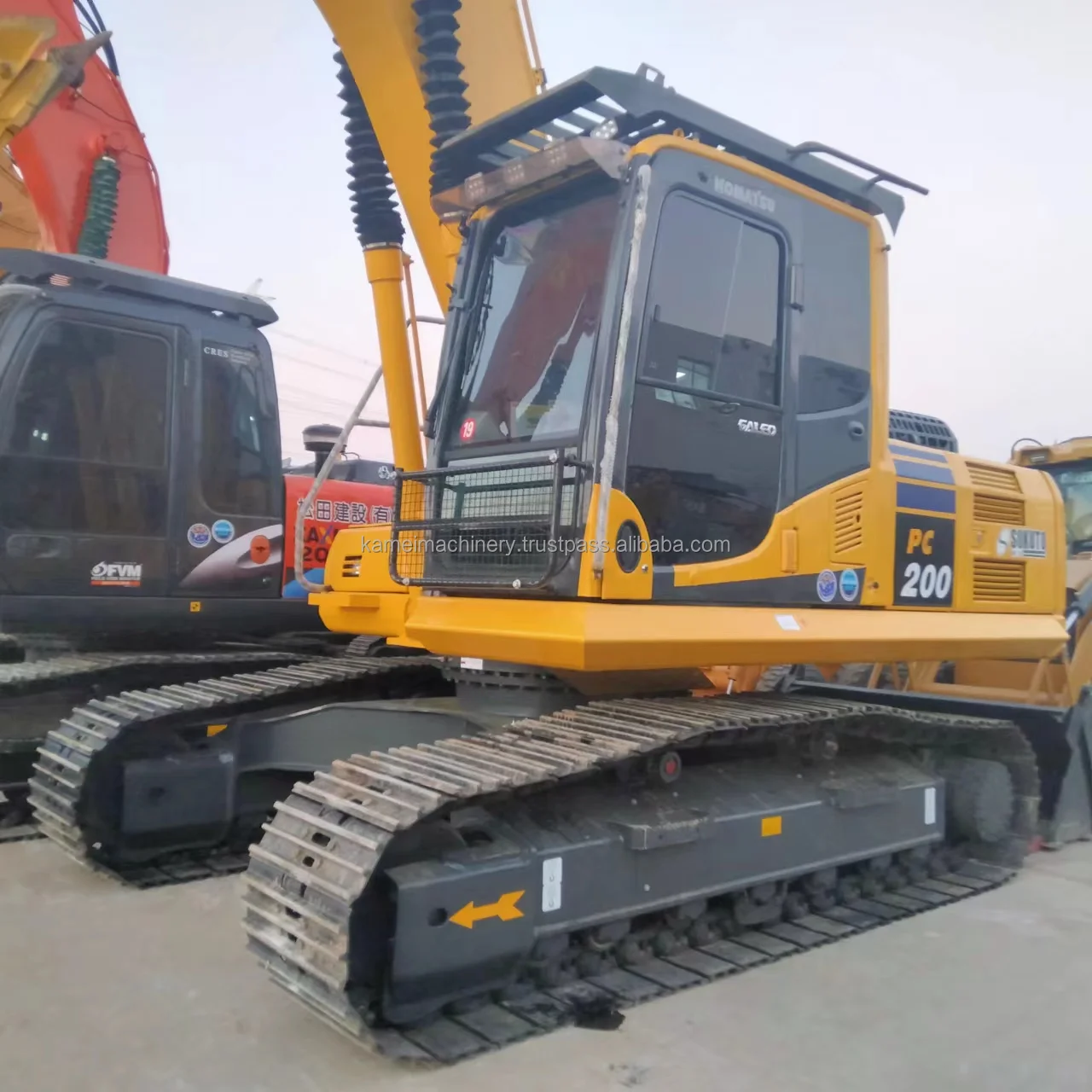 Оригинальный японский PC200-8 Komatsu PC200 с высококачественным подержным экскаватором