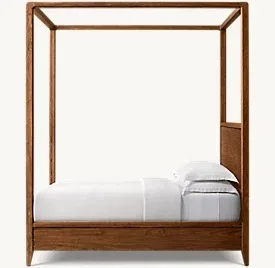 High Quality  Customize Luxury Bedroom Modern Style Furniture Queen Canopy Bed Frame