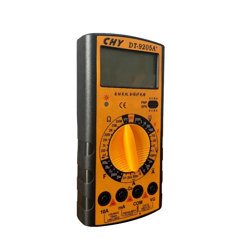 DT-9205A+ True RMS low price digital ac dc multimeter