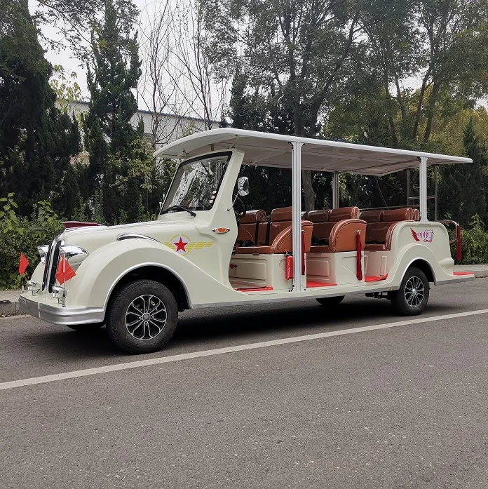 Новый стиль классический дизайн Электрический роскошный винтажный туристический автомобиль