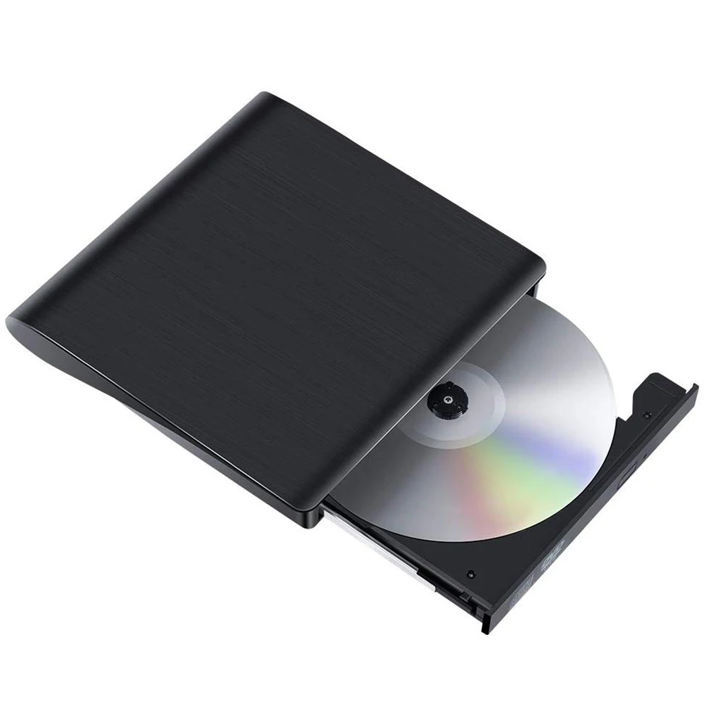 
Raycue USB 3.0 Portable Drive Rewriter Slim External CD DVD Player 