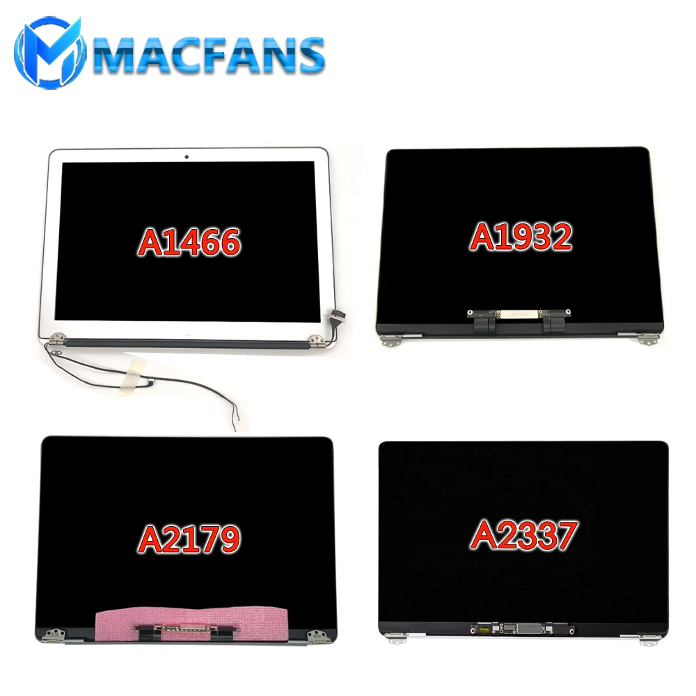 Новый ЖК-экран A1369 A1466 для MacBook Air 13 дюймов, дисплей A1932 A2179 A2337 в сборе, серый/серебристый/золотой