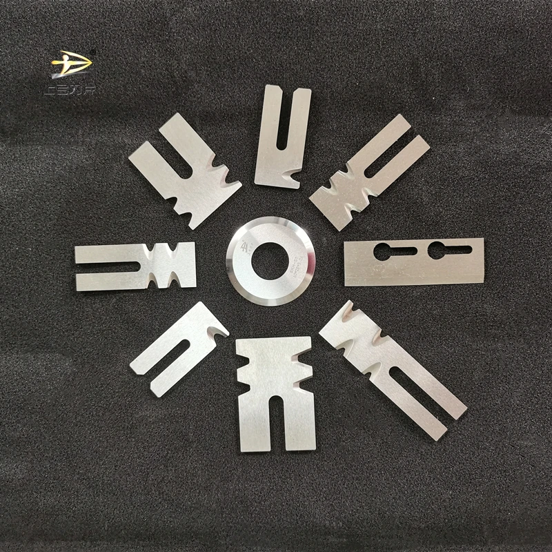 follow the drawing customize tungsten carbide blades