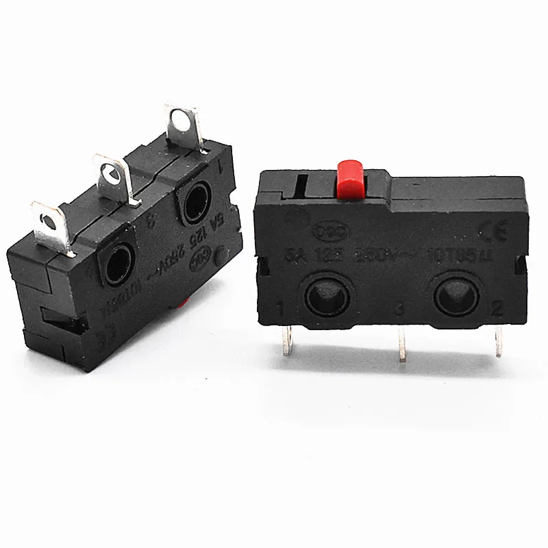 Маленький-Размер затрудняетесь в выборе правильного размера? Микропереключатель для средних дизайну ручки микрофона его концевой выключатель KW-12 едкая переключатель