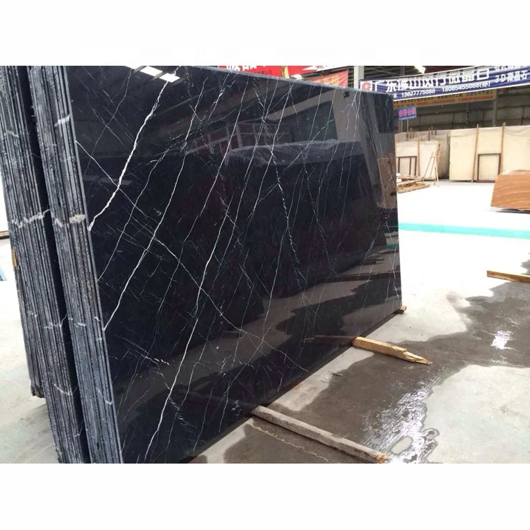 Nero marquina black marble tile 24x24,Chinese Cheap Price Natural Stone Slab black Nero Marquina Marble,Black marquina marble