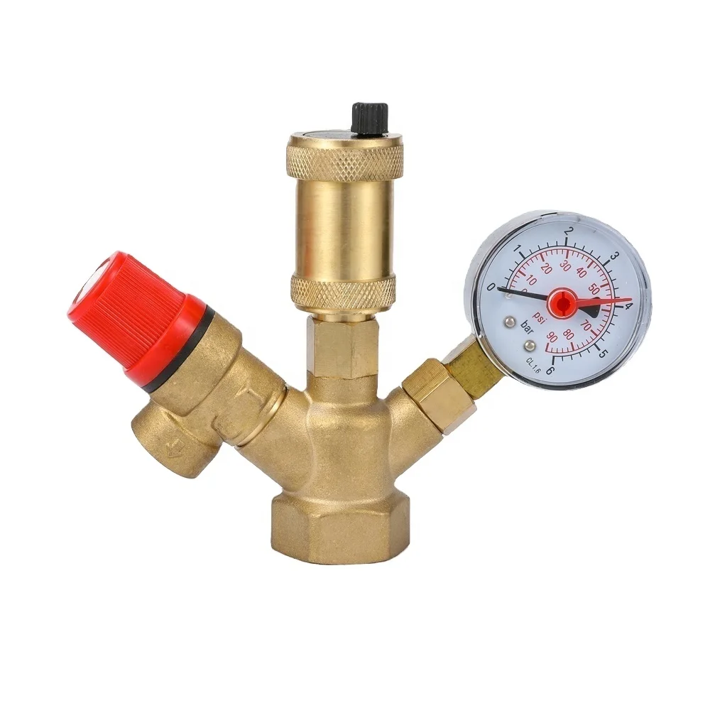 Zhejiang Kaibeili Hot-sale Brass Boiler Valve For Floor Heating