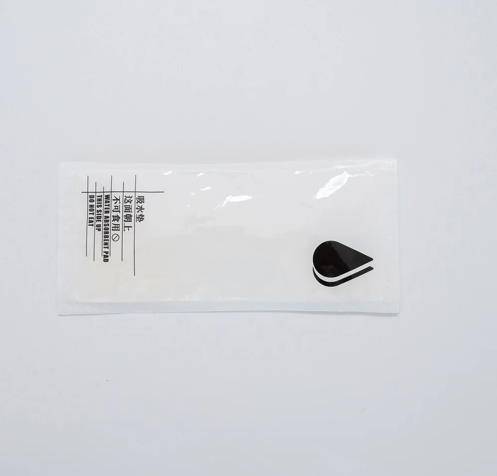 Food grade moisture absorbing pad water blood absorbing pads