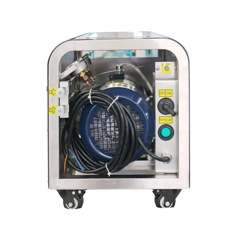 
oil-free compressor Explosion proof air conditioning refrigerant recovery/recharge machine freon R1234yf/R290/R32/R600 of CMEP- 
