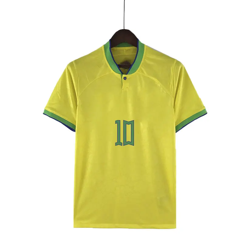 2022 cheap wholesale  world national team jersey brazil football jersey
