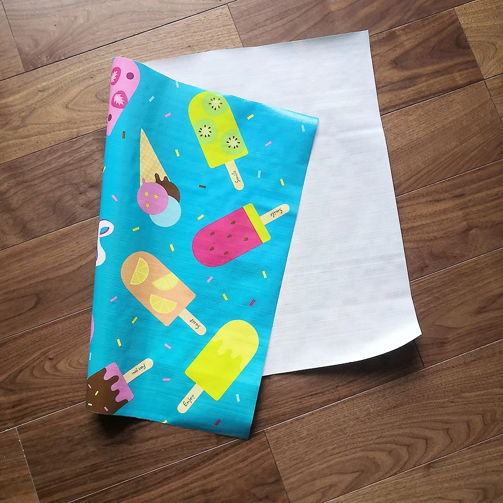 
60cmx90cm , 90x140cm, 90x180cm Plastic Outdoor Summer Colorful Leisure Sheet 