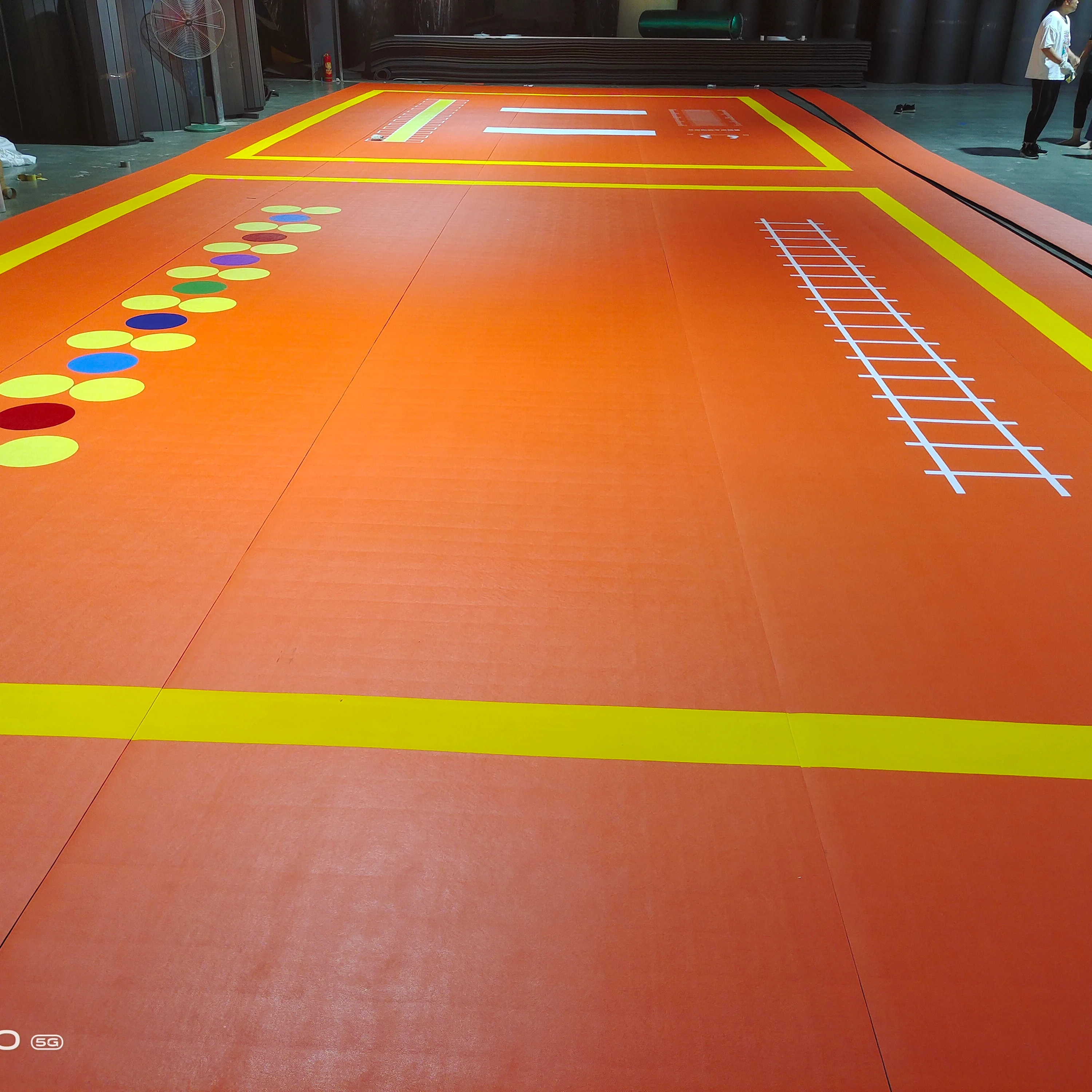 Multi-functional Soft Floor Playmat Game Xpe Roll Indoor Gym Mat