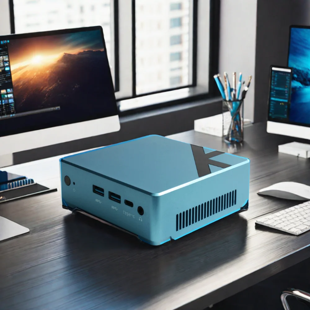 Sharerdp Factory Custom Inte-l N100 N95 HD DP Display China Barebone Mini PCs Linxu Gaming Micro Small Mini PC Computer Box