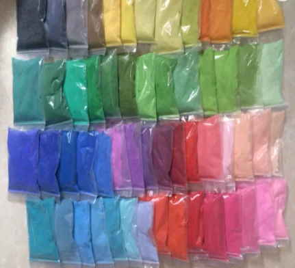 Stock colorful sand dye color sand for wedding decoration  colors for kids sand art act