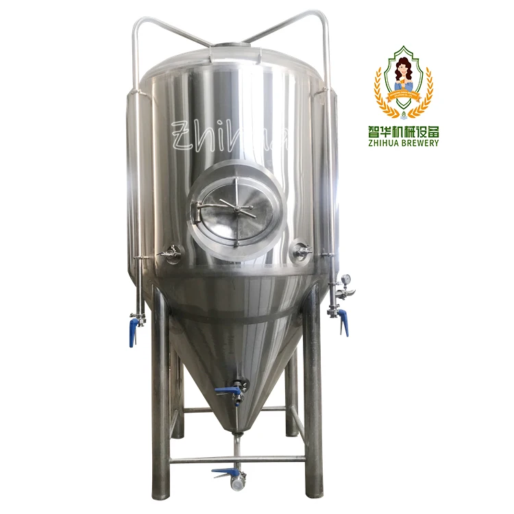 Custom High Quality 1200l Bright Beer Tank Cooling Jacket Conical Beer Fermenter Price