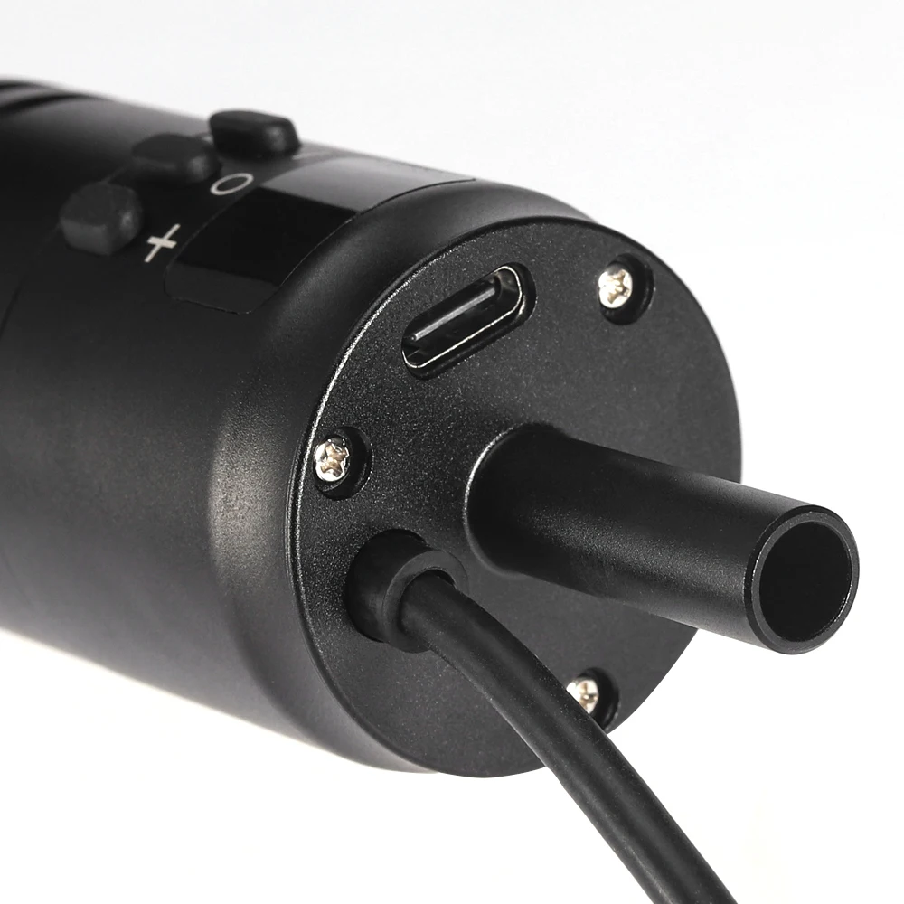 Ambition Digital Rechargeable Electric Adjustable Tattoo Wireless Battery Grip Tattoo Power Grip for Rotary Motor Machine