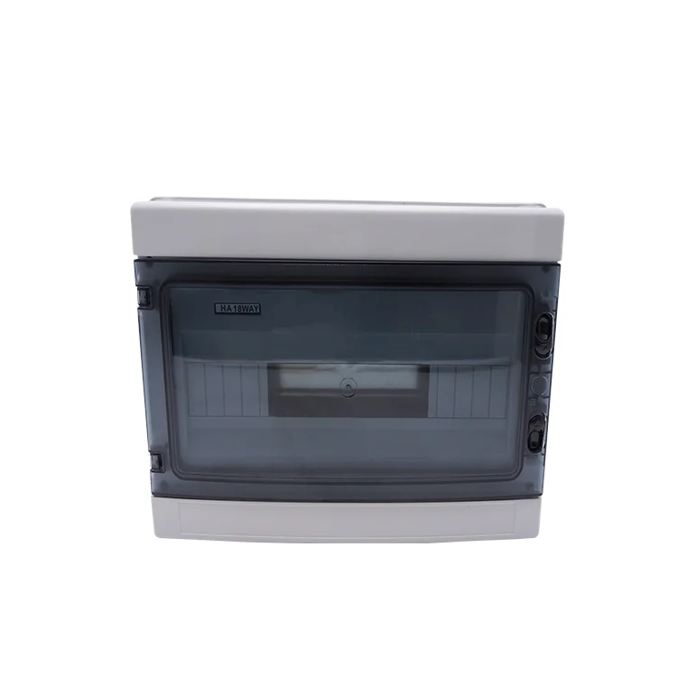 High Quality Outdoor IP65 Waterproof Wall Mount 12way 18way 24way  Distribution Box