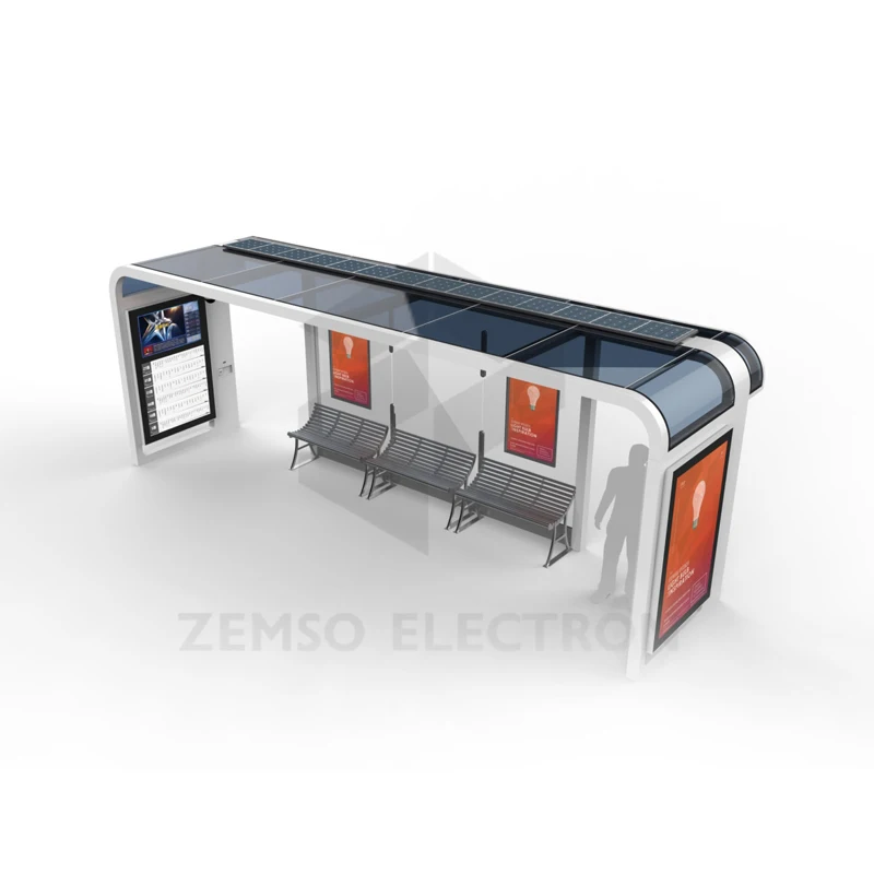 modern waiting bus shelter design modern bus station multi functional bus shelter with announcement system