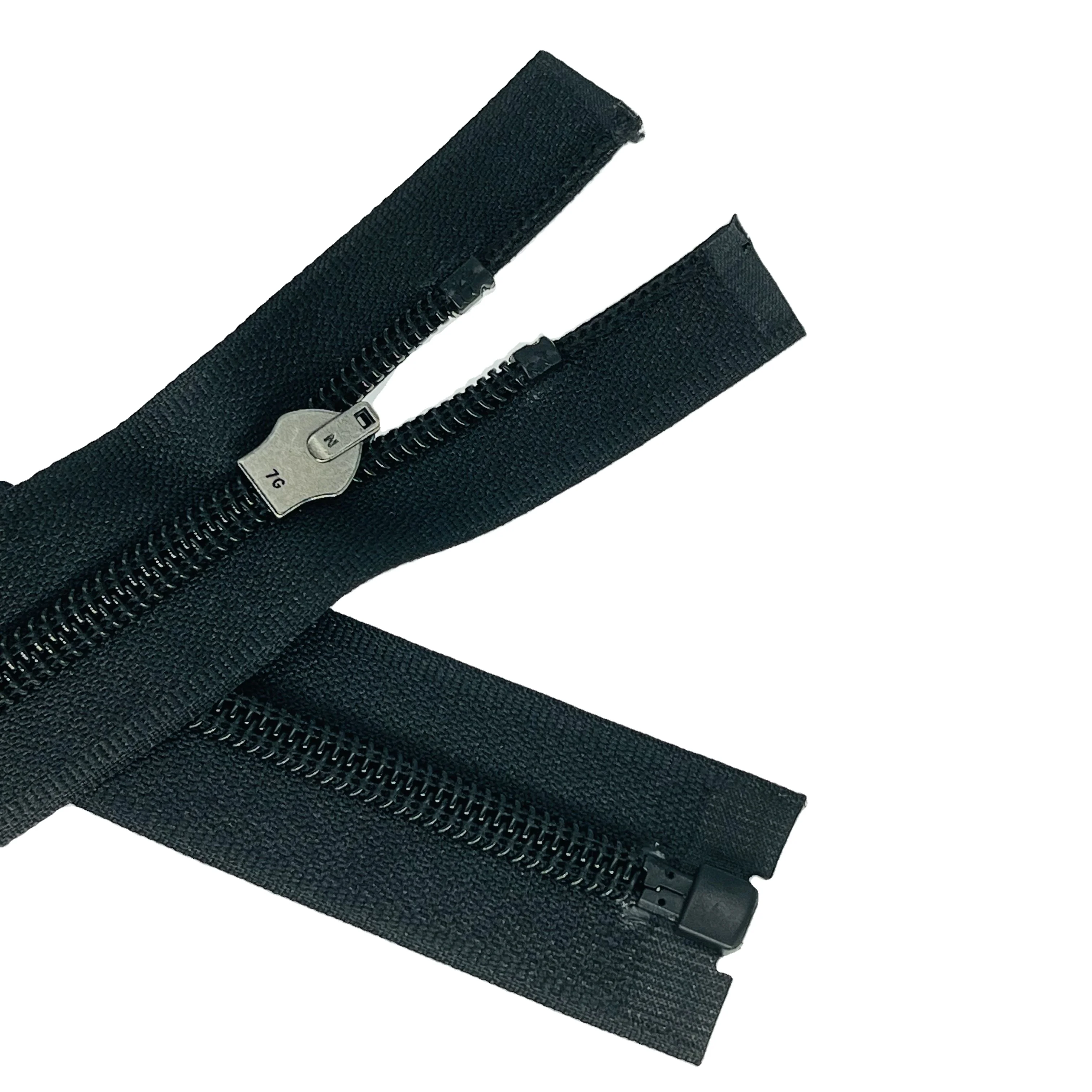 Factory custom logo 5# open-End zip multi-purpose nylon waterproof zipper for water sports bags