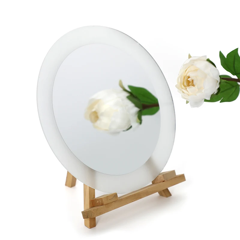 Durable High Reflective Concave Magnifying Mirror Glass Sheet Magnifying Make Up Mirror 2X 5X 7X 10X