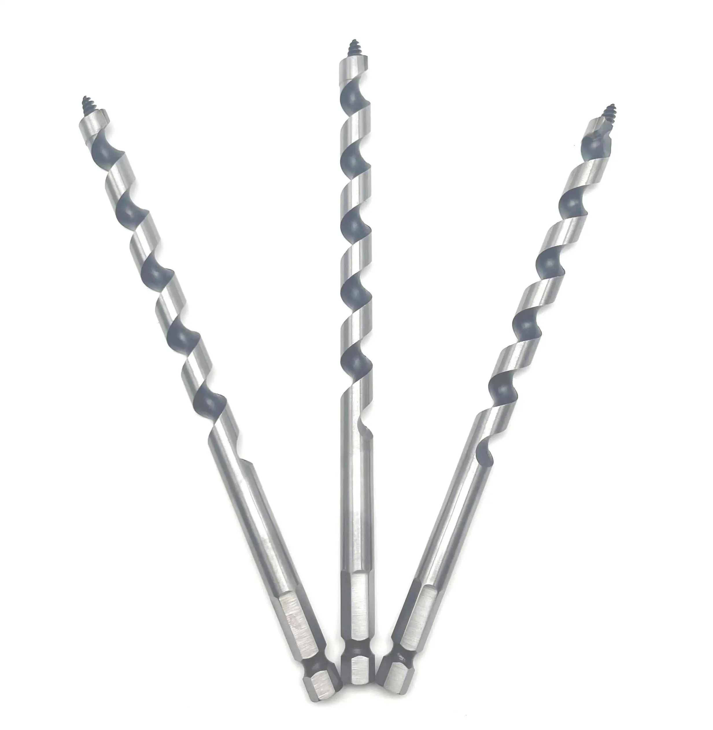 milling tools tips manufacturer Carbon Steel Long Impact Hex Shank Screw Point Auger