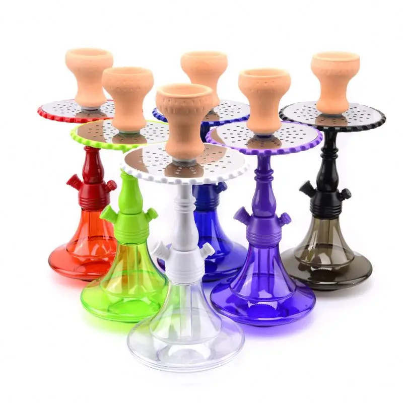 Acrylic Glass Base Nargileh Set Hookah Kits for Swiss Market