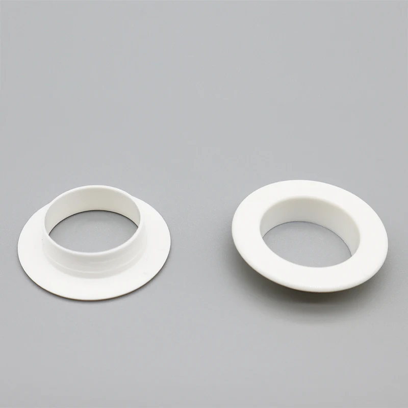 Custom Size 18mm Plastic Shoe Box Hole Buckle Round Eyelets