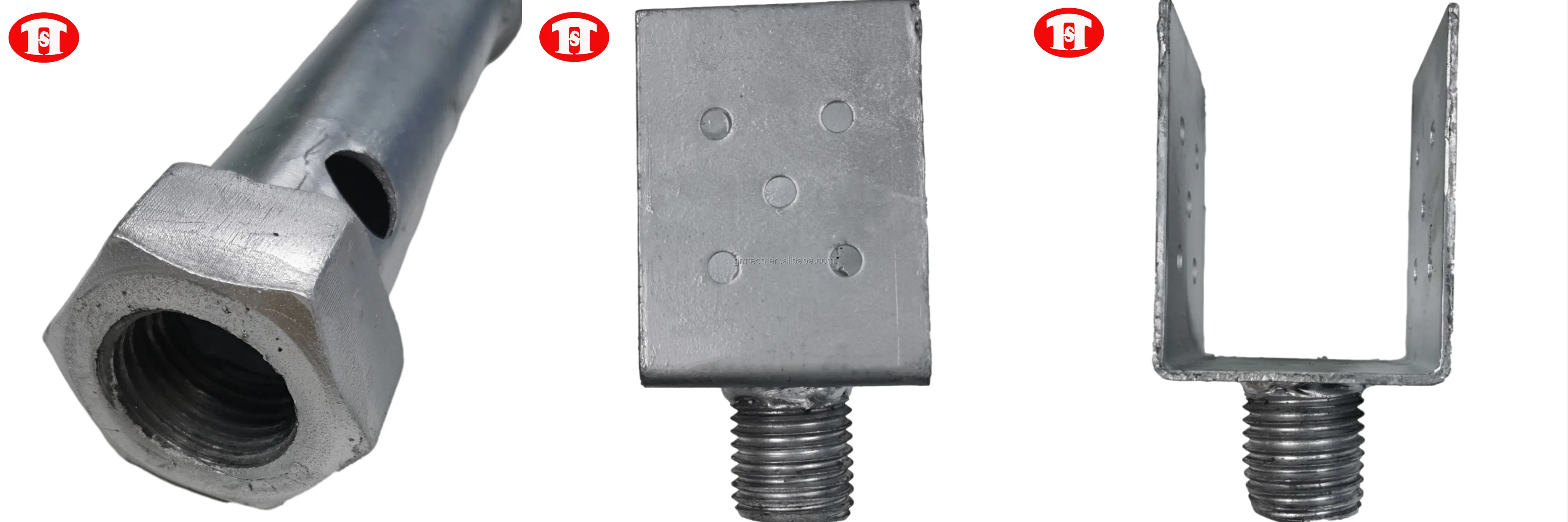 galvanized ground spiral screw pile for high quality and helical ground anchor & earth screw pile