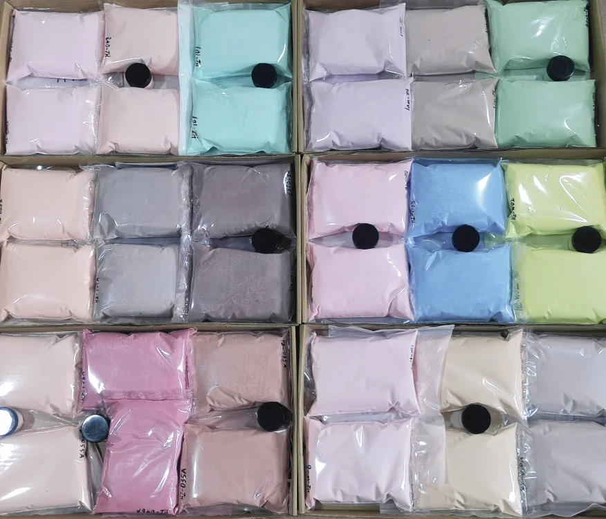 HZ Factory Fluorescence 4oz private label nude acrylic polymer powder kg for nail Salon