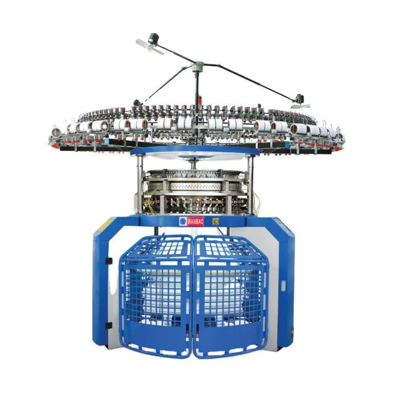 WANBAO  Smart Single Jacquard Mesh Cloth Underwear Ornamental Circular Knitting Machine for Seamless