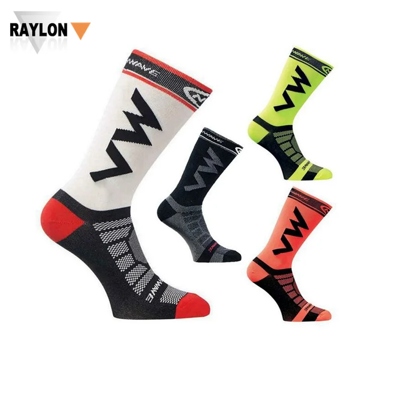 RL-A836 bike socks men cycling socks coolmax merino cycling socks
