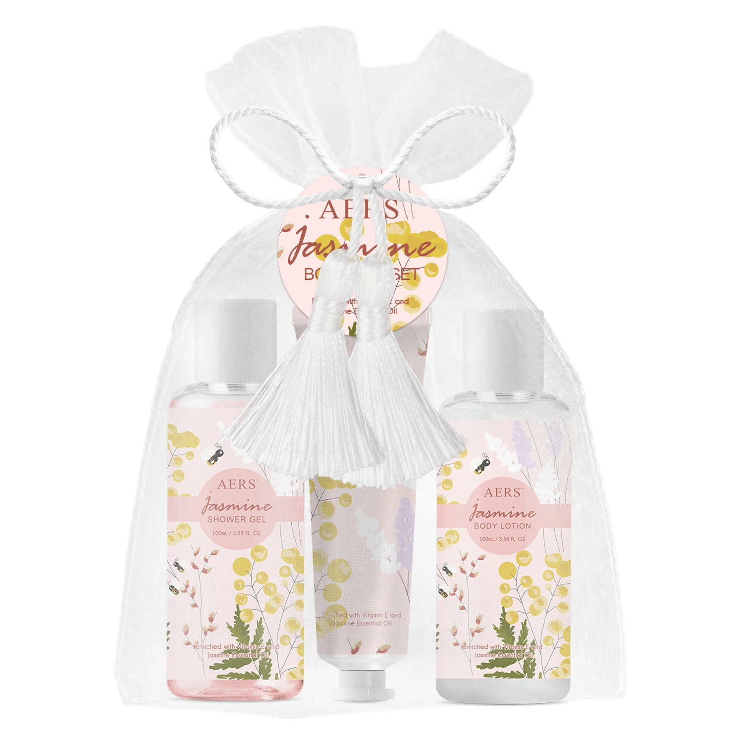 Jasmine Lady Organic Relax Private Label Bath Gift гель для душа лосьон для тела набор для ухода за кожей