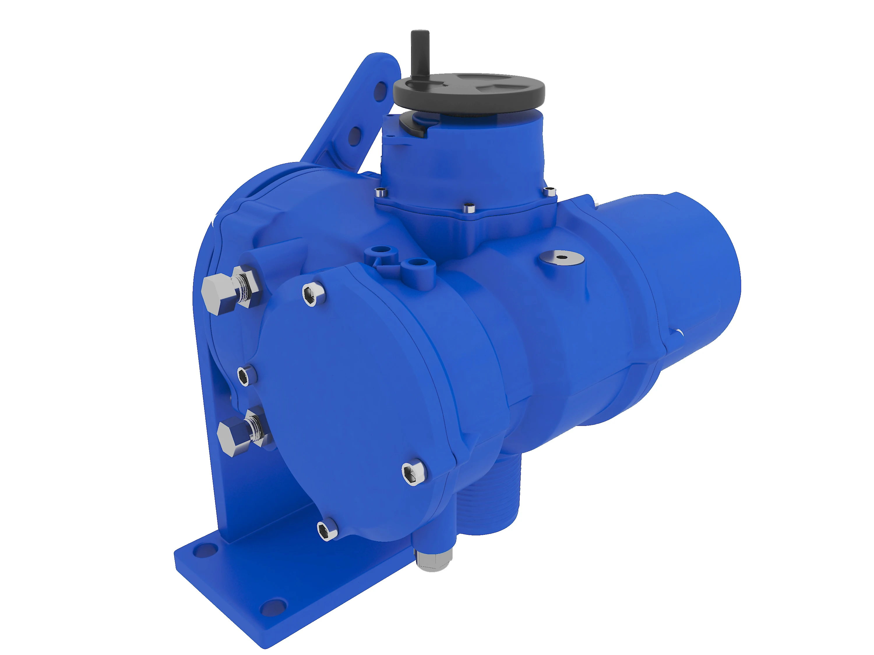 Quarter-Turn High Torque Motorized Butterfly Valve Electric Actuator