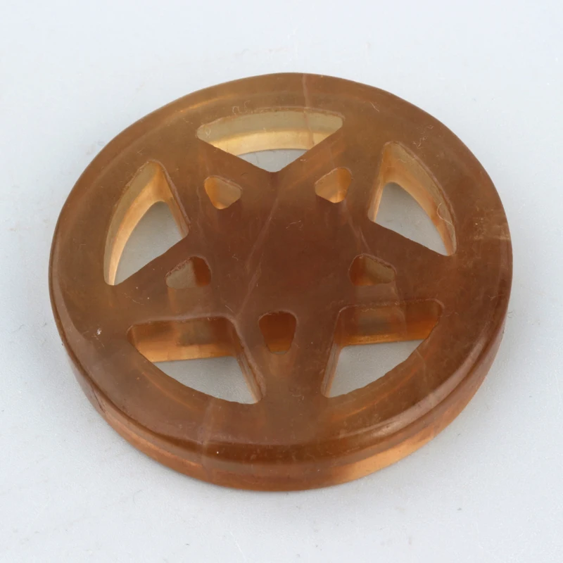 Wholesale High Quality Healing Stone Crystal Fluorite Pentagram For Home Decoration