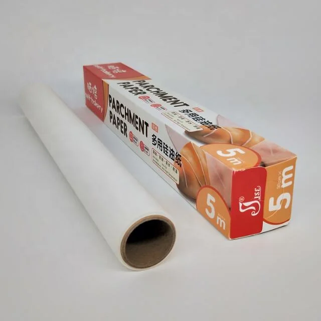 
Self-bakery Jieshen/Qieling Nonstick Culinary Silicone Parchment Paper Roll/Dispenser Pan Liner for Oven Barbecue 