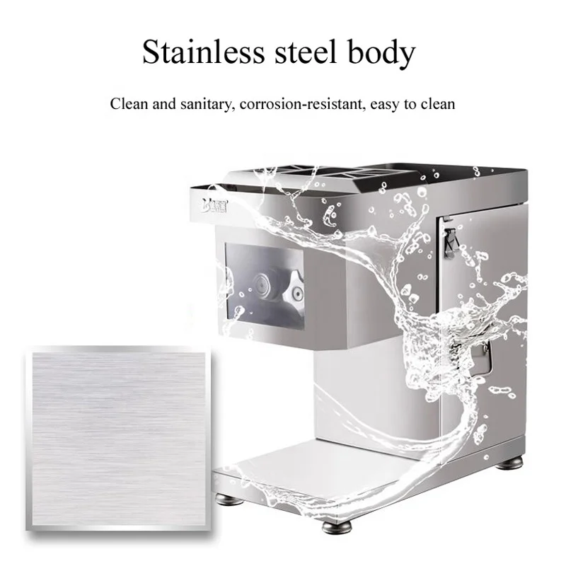 Commercial Fresh Meat Slicer Stainless Steel Meat Cutter Machine Automatic Meat Cube Dicer Cutting Machine