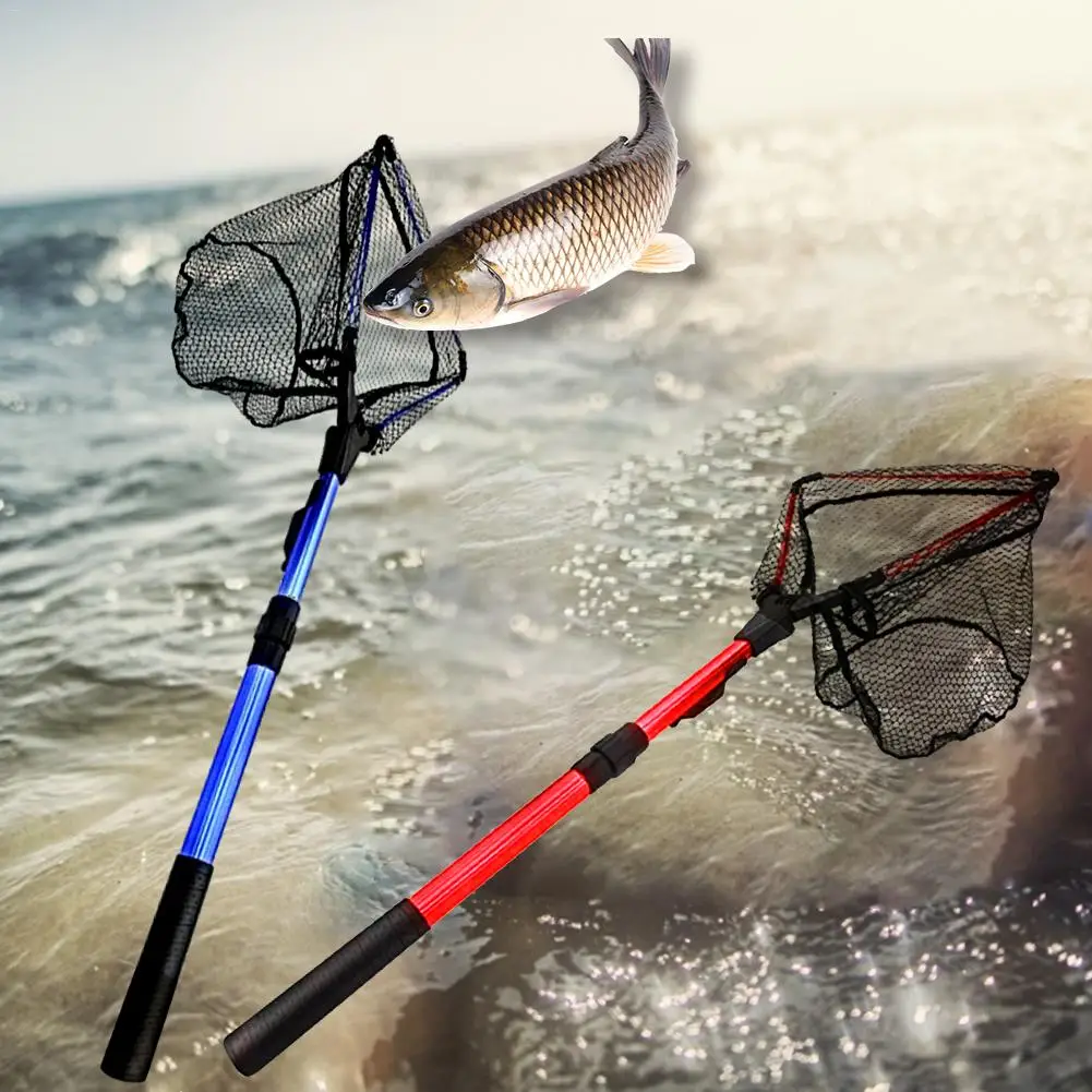 Wholesale  Crab Fish Keeping Net Durable Nylon Mesh Fast Drying Foldable Fishing Net