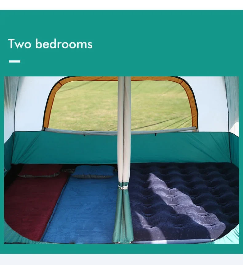 whole sales Large Capacity Family Traveling Portable Camping Tent For Party