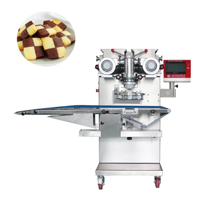 CE certificated stainless steel chengtao machinery automatic biscuits cookies commercial filled cookies machine