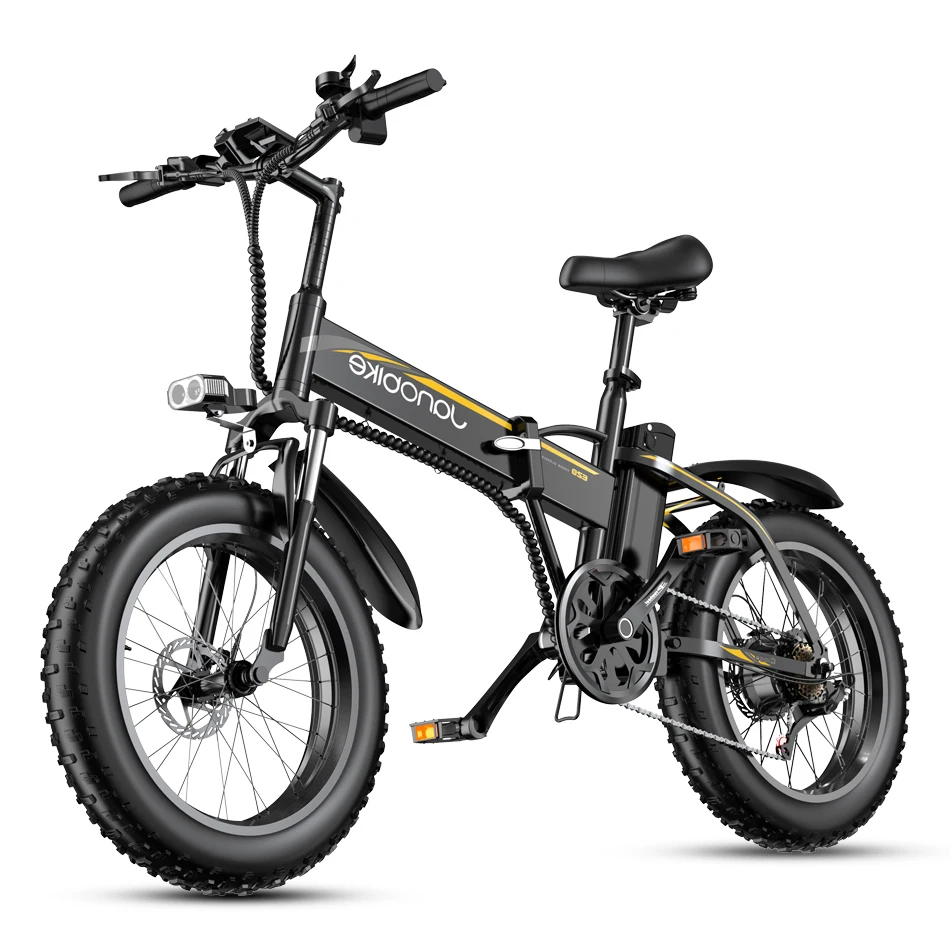 Janobike 2020 Горячая продажа Европа горный жир шины 20 дюймов электрический велосипед 48V