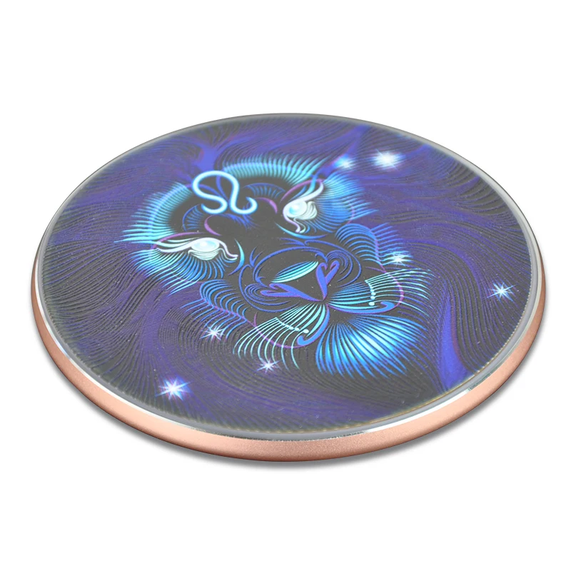 2022 fashion quick portable wireless phone charger for table