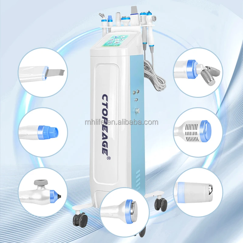 Factory Supply M26 7 in 1 Multifunctional Beauty Machine Face Cleaning Hydro-Dermabrasion Oxigen Facial Machine