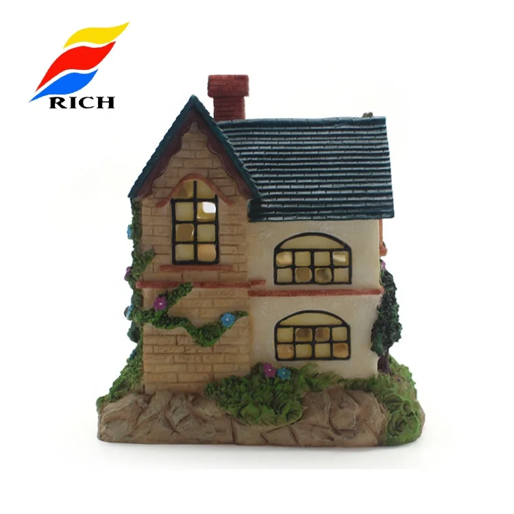 Cheap High Quality Beautiful Cartoon Flower House 3d Building Model