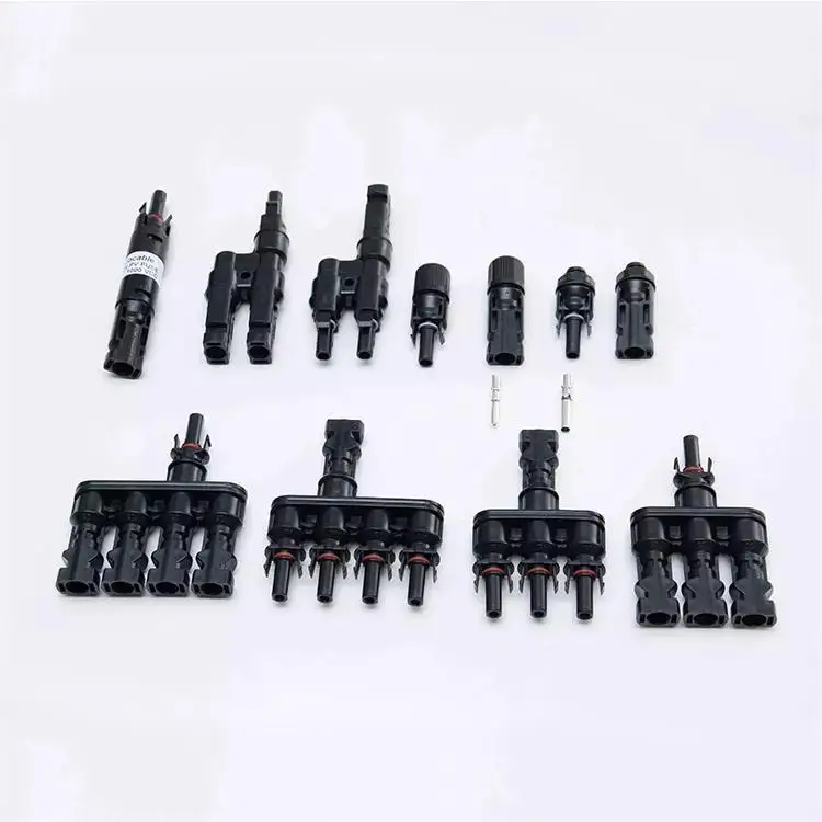 original good quality TUV certified IP68 waterproof Y type 2o1 3 to1 1500v branch solar cable connector