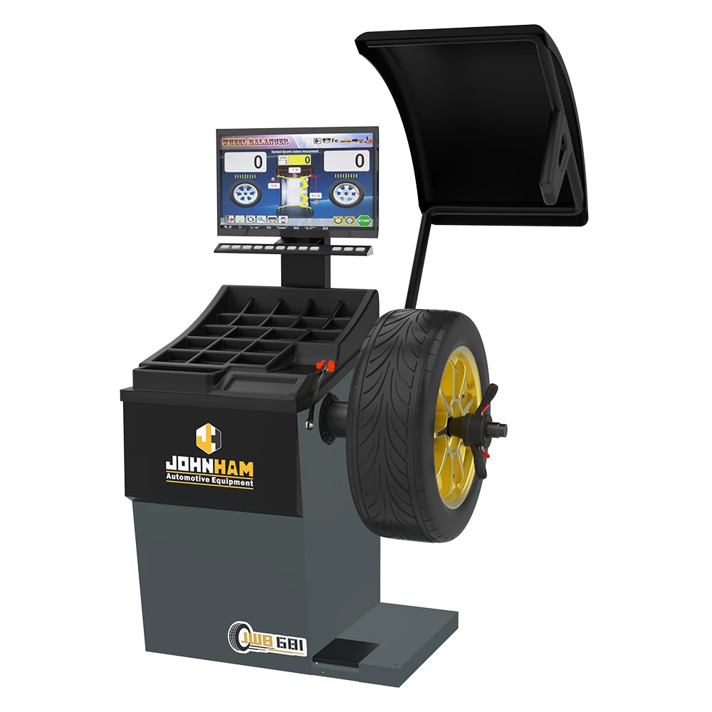 Johnham Hot Sale Car Wheel Balancer with LCD Display Car Repairing Tools for workshop JWB681