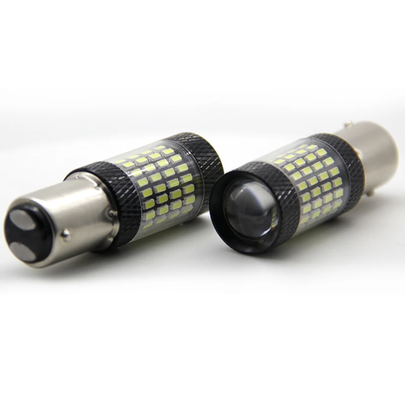 
car accessory P21W BA15S Amber led bulbs 3156 led turn signal luz para auto car 1156 1157 stop light 12v 